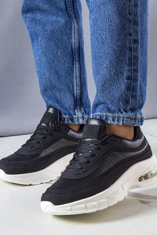 Czarne sneakersy Courtne