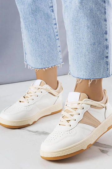 White trainers Justar