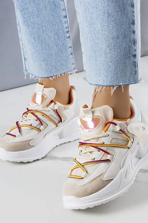 White trainers Justar