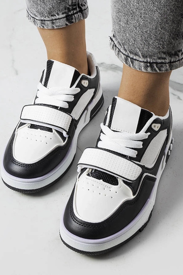 Czarne sneakersy damskie Ollie 2