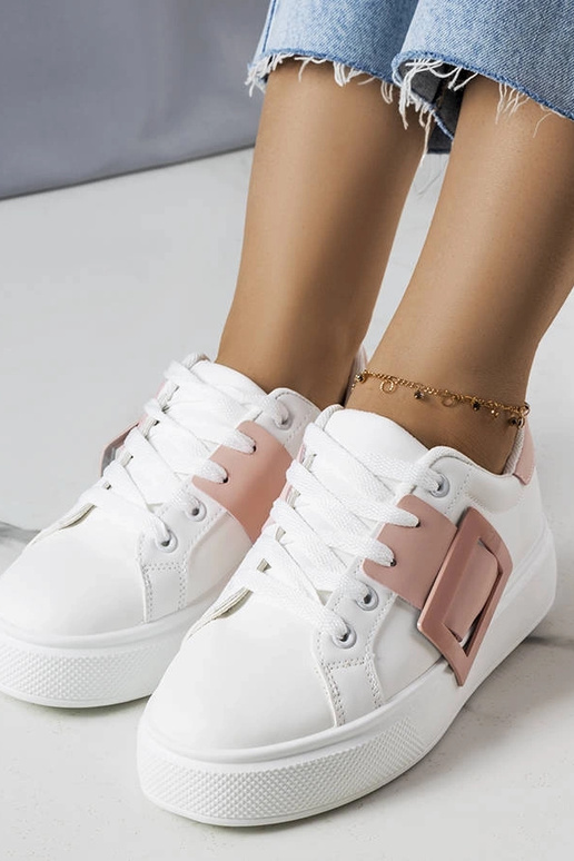 Beige Selma women's sneakers