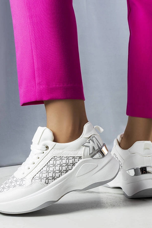 White trainers Justar