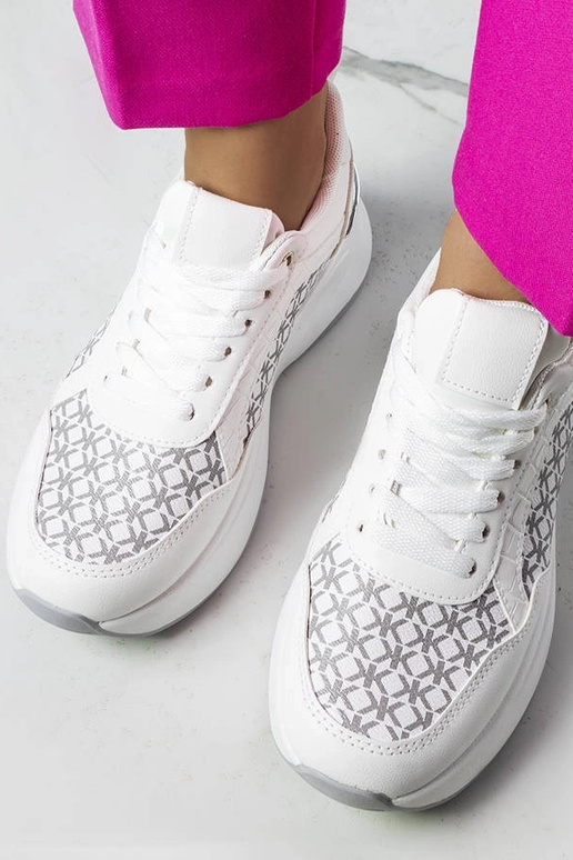White trainers Justar