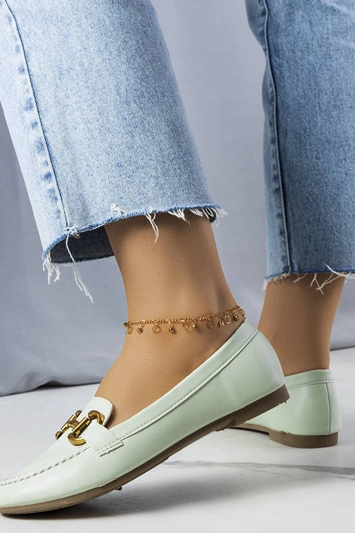 Silver loafers Ilana