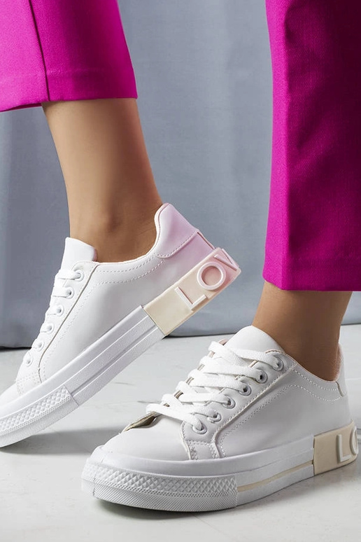 White trainers Justar