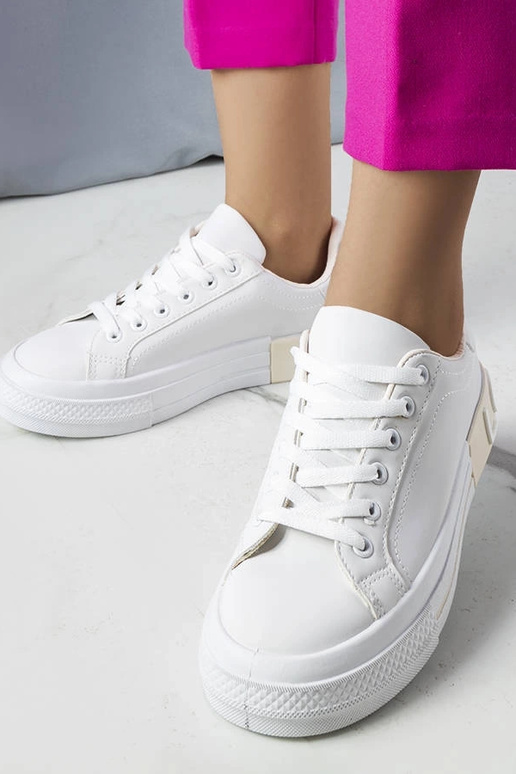 White trainers Justar