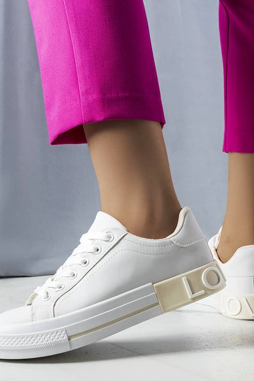 White trainers Justar