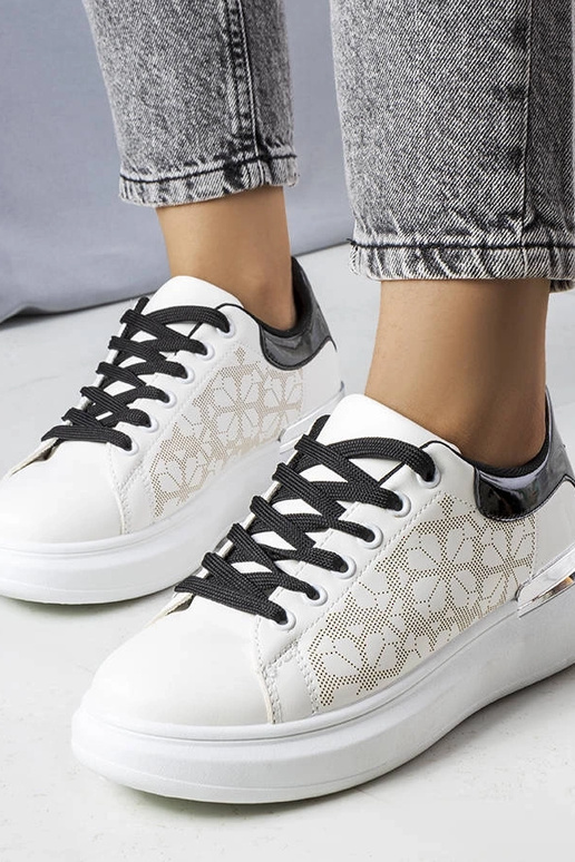 White trainers Justar