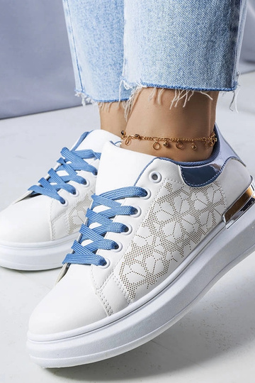 White trainers Justar