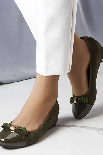 Zielone baleriny na krytym...