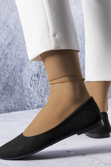 Czarne balerinki ze... 2