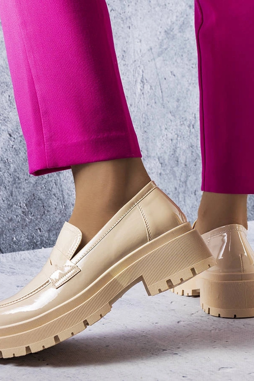 Silver loafers Ilana