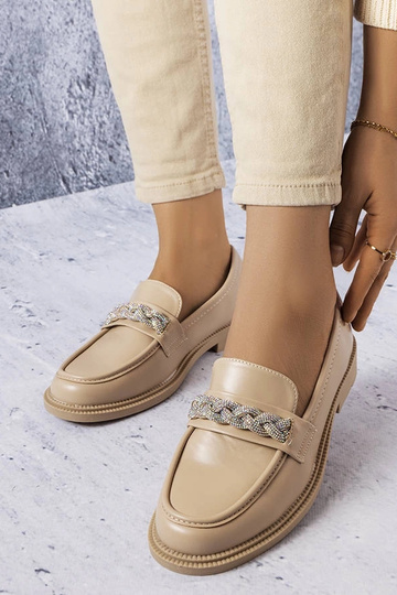 Silver loafers Ilana