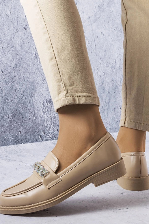 Silver loafers Ilana