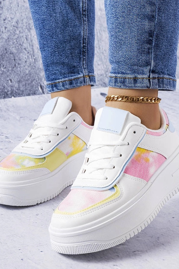 Beige Selma women's sneakers