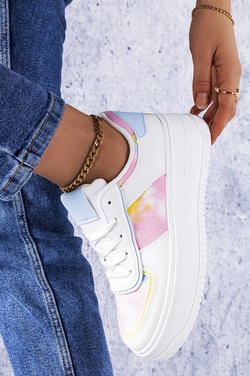 Beige Selma women's sneakers