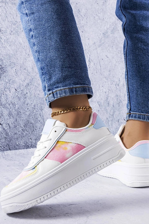 Beige Selma women's sneakers