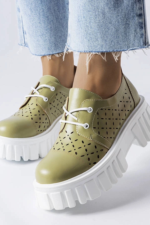 Silver loafers Ilana