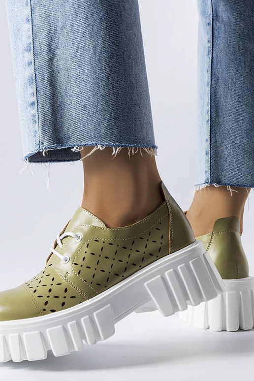 Silver loafers Ilana