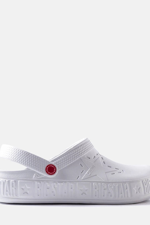 Białe klapki Big Star II175003