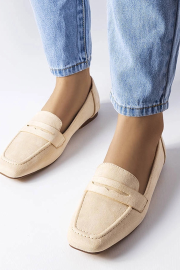 Silver loafers Ilana