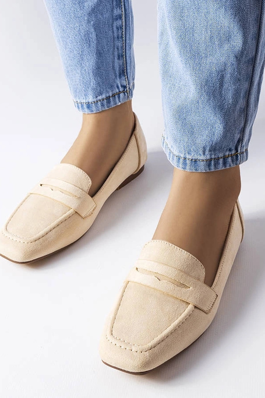 Silver loafers Ilana