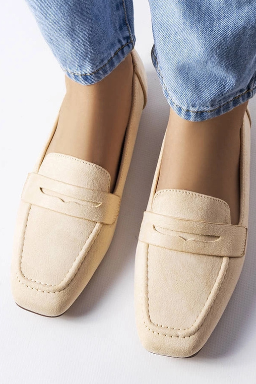 Silver loafers Ilana