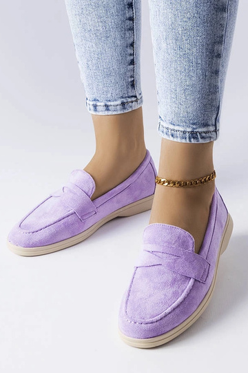Silver loafers Ilana