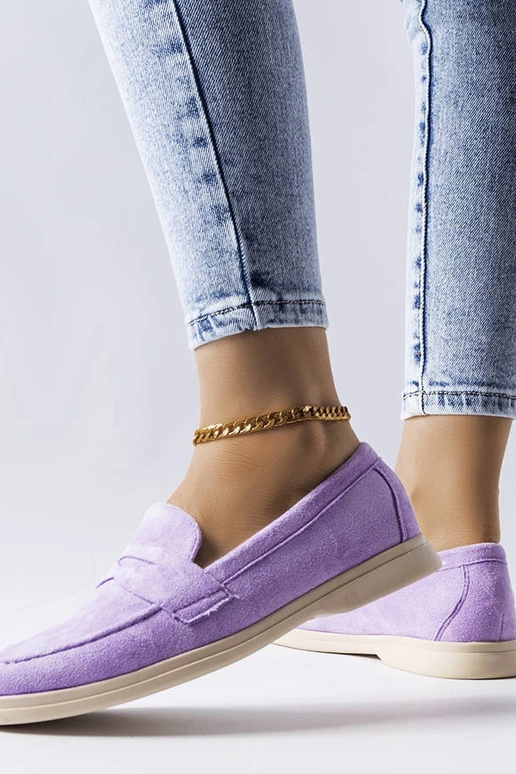 Silver loafers Ilana