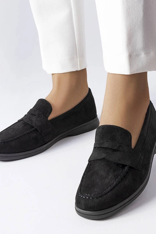 Silver loafers Ilana