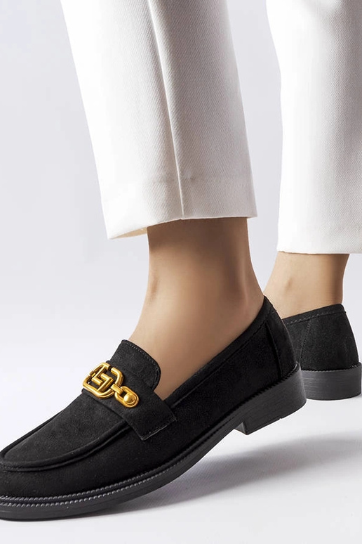 Silver loafers Ilana