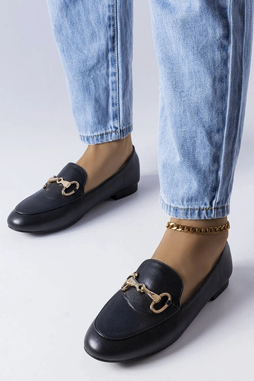 Silver loafers Ilana