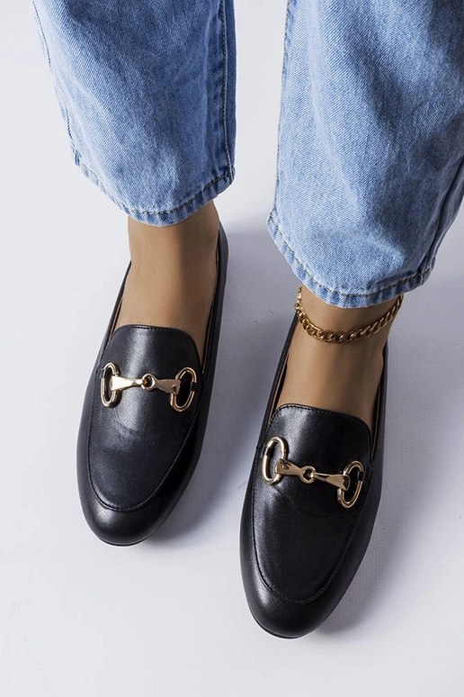 Silver loafers Ilana