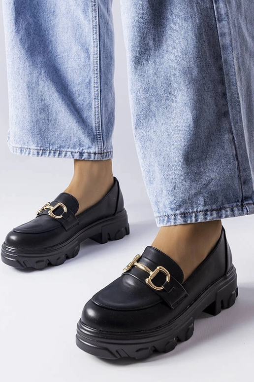 Silver loafers Ilana