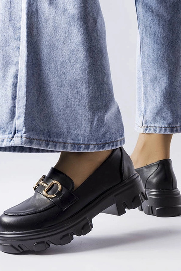 Silver loafers Ilana 2