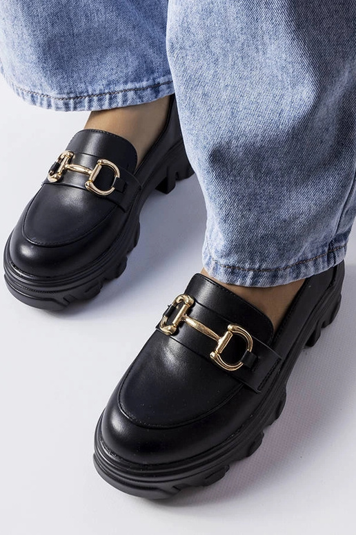 Silver loafers Ilana