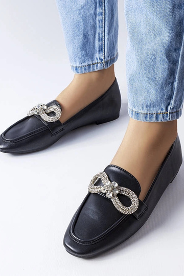 Silver loafers Ilana