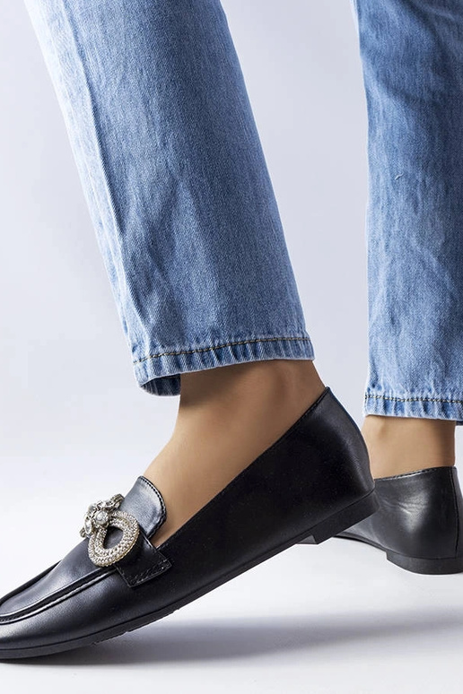 Silver loafers Ilana