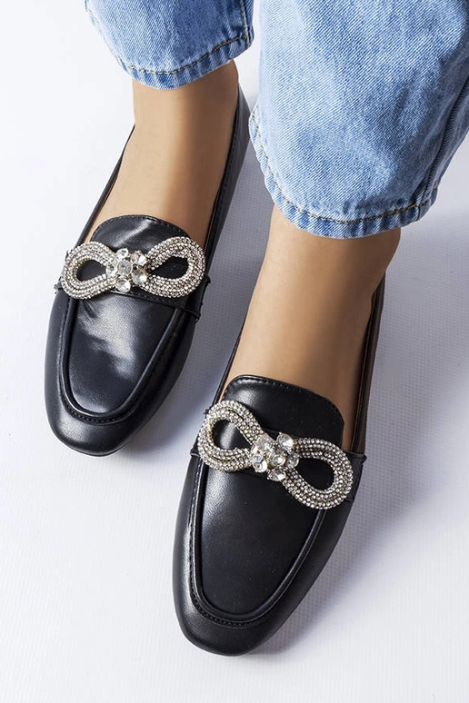 Silver loafers Ilana