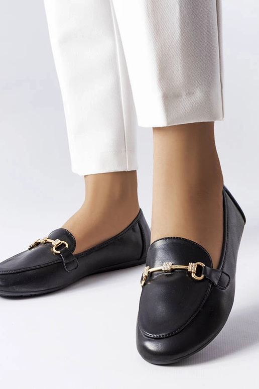 Silver loafers Ilana