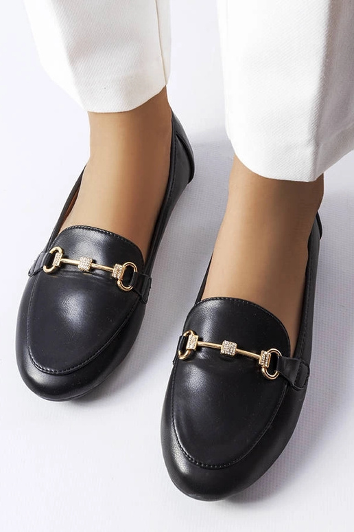Silver loafers Ilana
