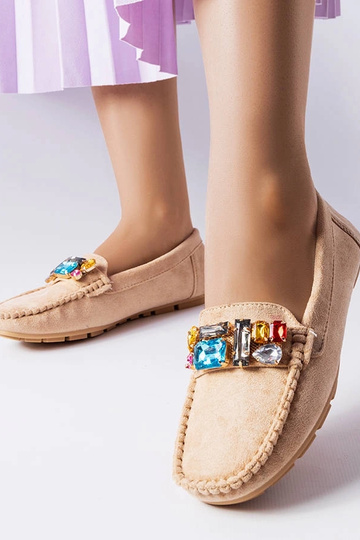 Silver loafers Ilana