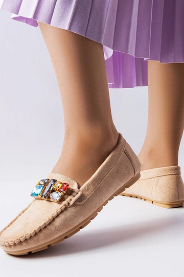 Silver loafers Ilana 2