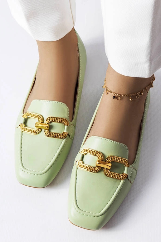 Silver loafers Ilana