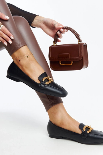 Silver loafers Ilana