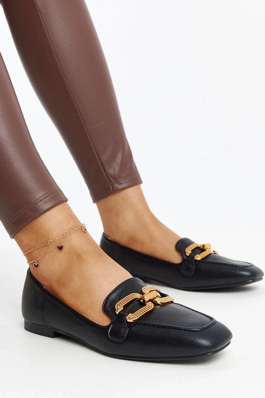 Silver loafers Ilana