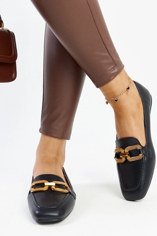 Silver loafers Ilana