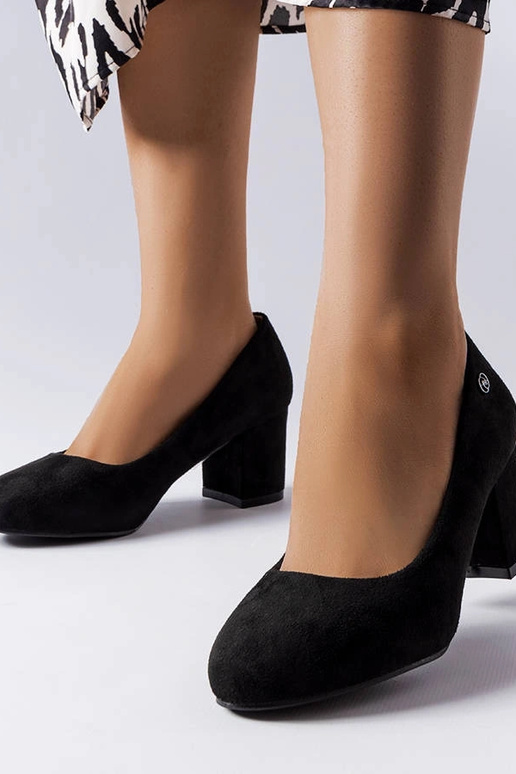 Beige high heel pumps Unos