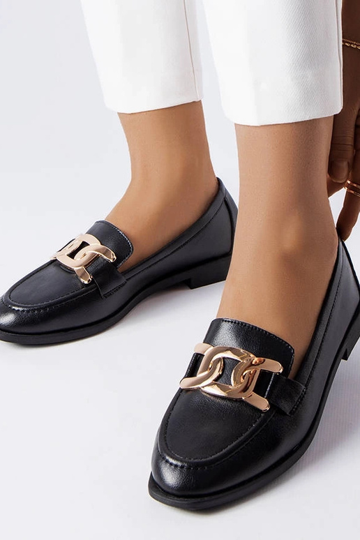 Silver loafers Ilana