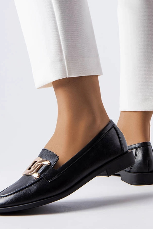 Silver loafers Ilana